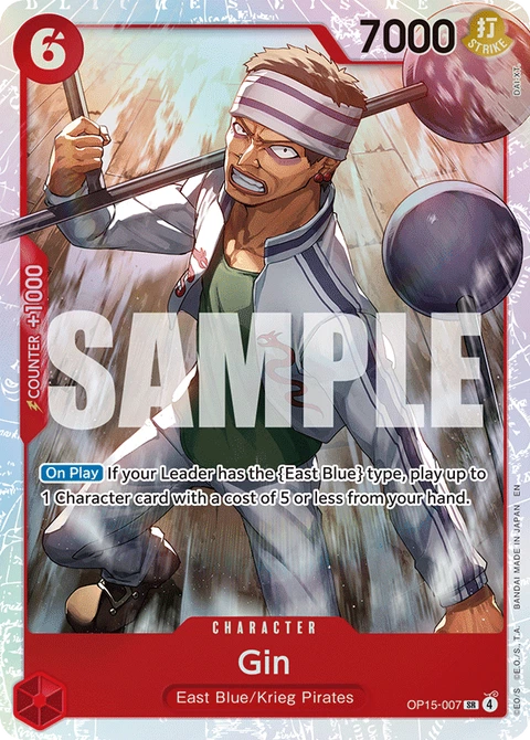 Gin - One Piece Card Game card