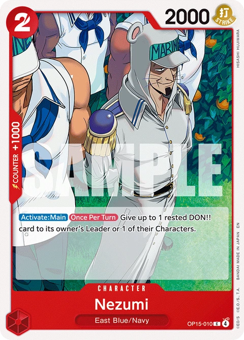 Nezumi - One Piece Card Game card