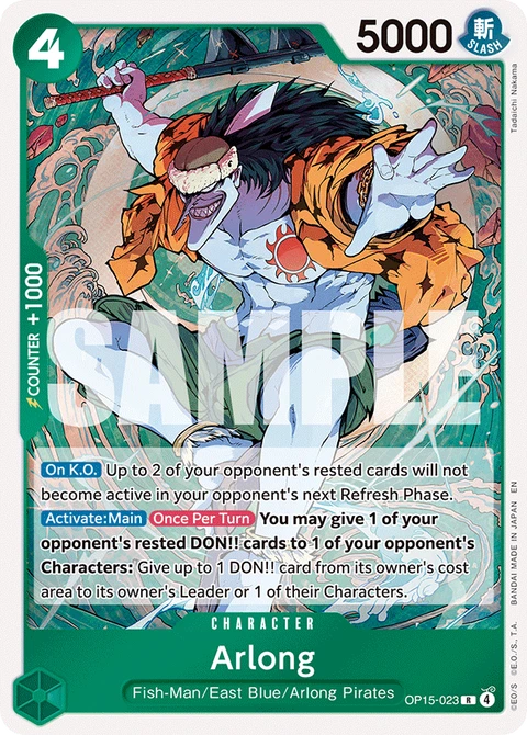 Arlong - One Piece Card Game card