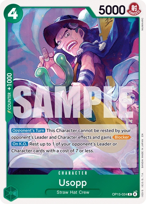 Usopp - One Piece Card Game card