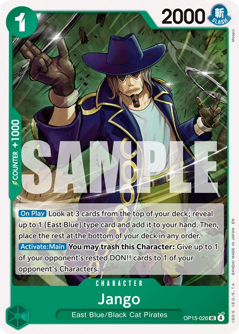 Jango - One Piece Card Game card