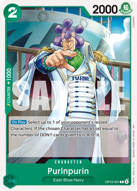 Purinpurin - One Piece Card Game card