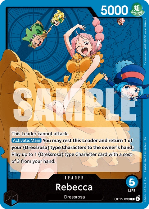 Rebecca - One Piece Card Game card