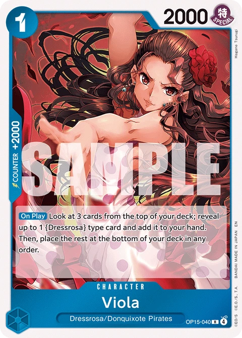 Viola - One Piece Card Game card