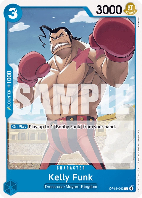 Kelly Funk - One Piece Card Game card
