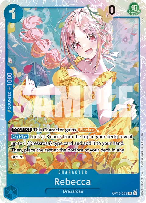 Rebecca - One Piece Card Game card