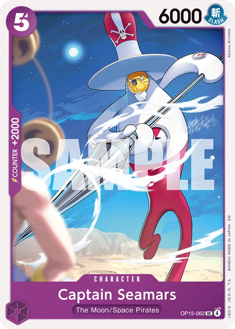 Captain Seamars - One Piece Card Game card