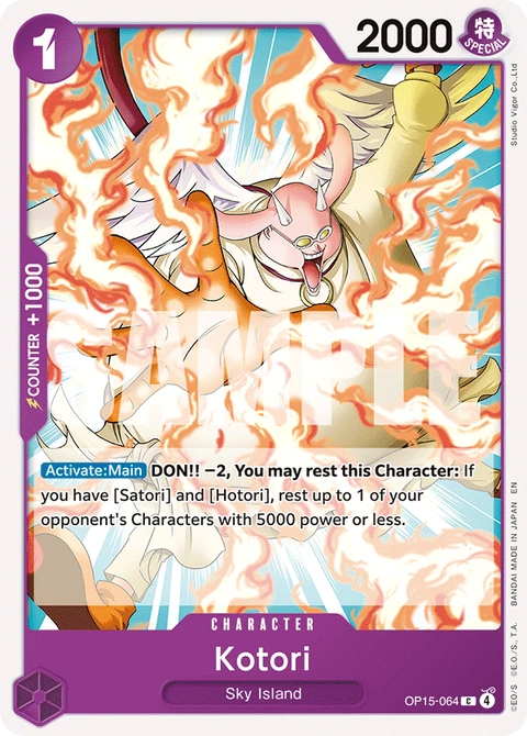 Kotori - One Piece Card Game card
