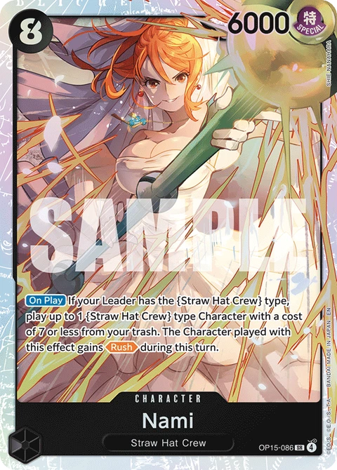 Nami - One Piece Card Game card