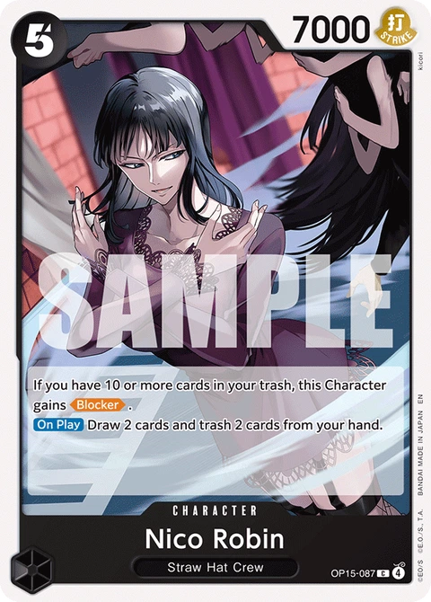 Nico Robin - One Piece Card Game card