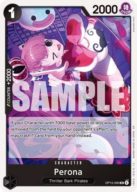 Perona - One Piece Card Game card