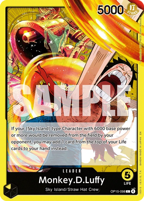Monkey.D.Luffy - One Piece Card Game card