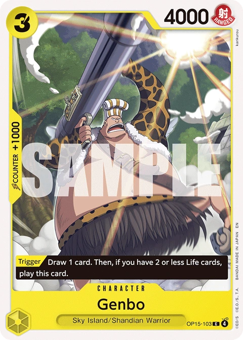 Genbo - One Piece Card Game card