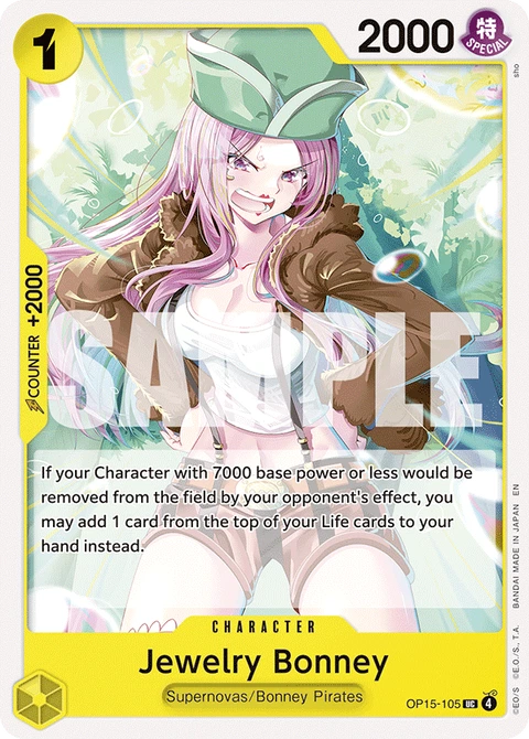 Jewelry Bonney - One Piece Card Game card