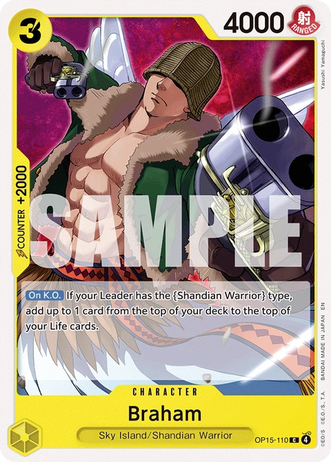 Braham - One Piece Card Game card