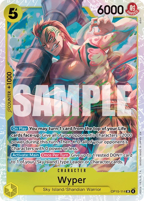 Wyper - One Piece Card Game card