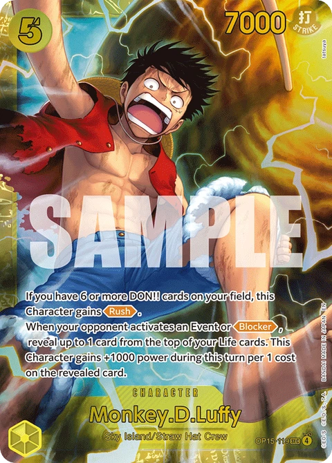 Monkey.D.Luffy - One Piece Card Game card