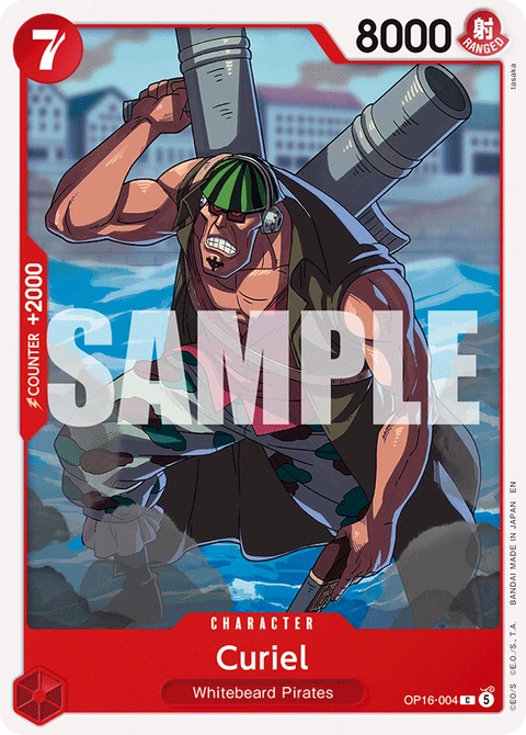 Curiel - One Piece Card Game card