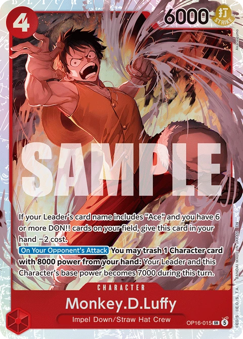 Monkey.D.Luffy - One Piece Card Game card