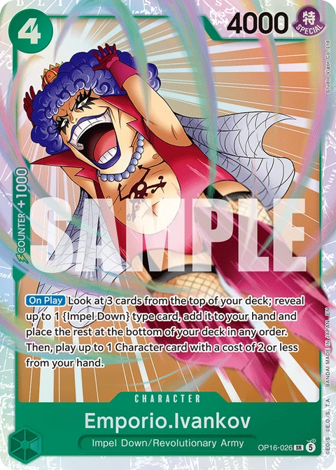 Emporio.Ivankov - One Piece Card Game card