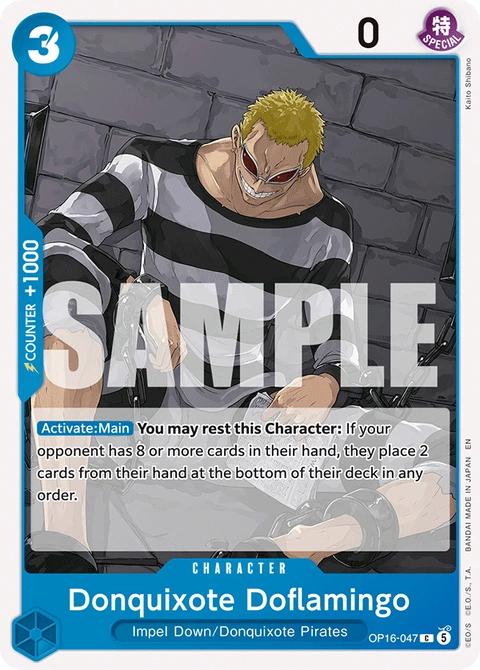 Donquixote Doflamingo - One Piece Card Game card