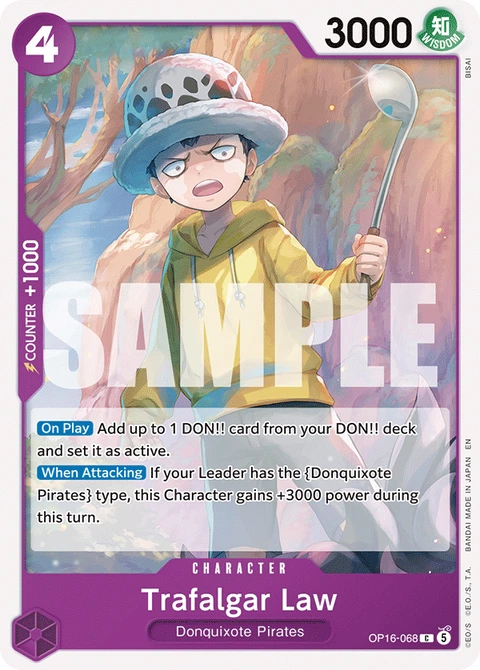 Trafalgar Law - One Piece Card Game card