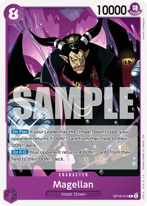 Magellan - One Piece Card Game card