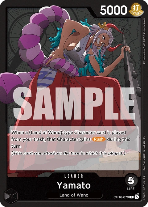 Yamato - One Piece Card Game card