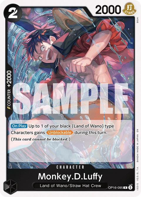 Monkey.D.Luffy - One Piece Card Game card