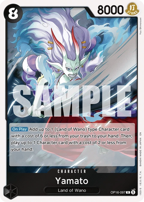 Yamato - One Piece Card Game card