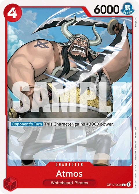 Atmos - One Piece Card Game card