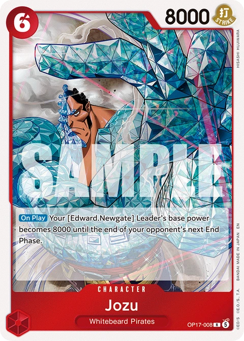 Jozu - One Piece Card Game card