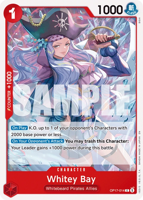 Whitey Bay - One Piece Card Game card