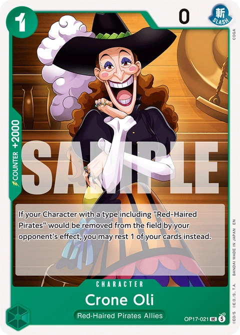 Crone Oli - One Piece Card Game card