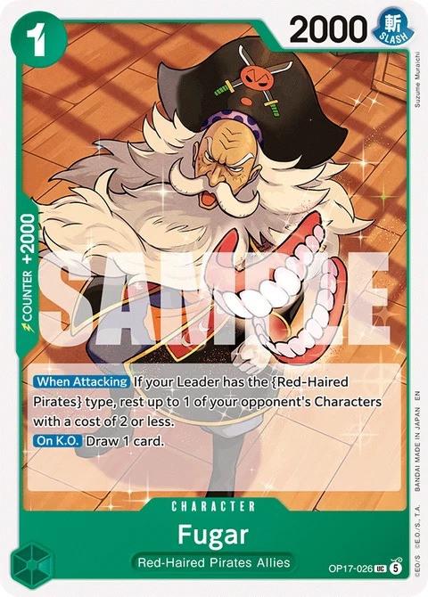 Fugar - One Piece Card Game card
