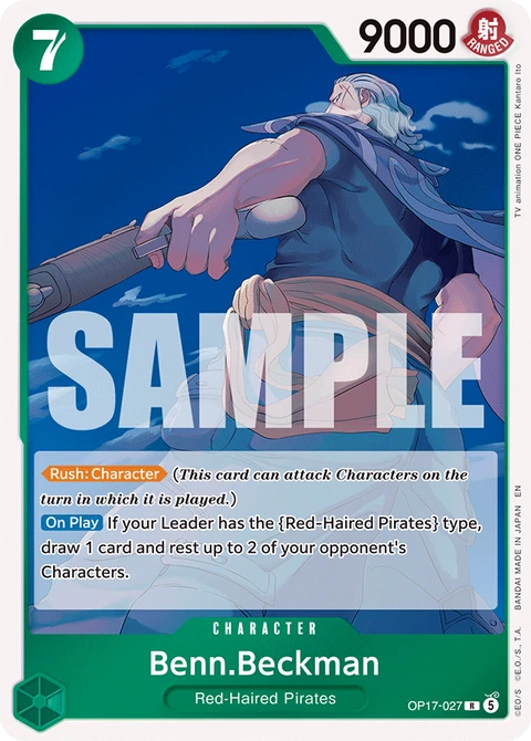 Benn.Beckman - One Piece Card Game card