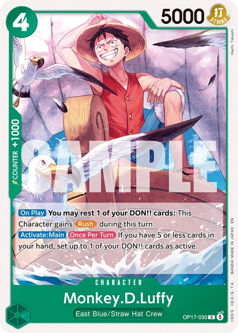 Monkey.D.Luffy - One Piece Card Game card