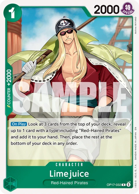 Limejuice - One Piece Card Game card