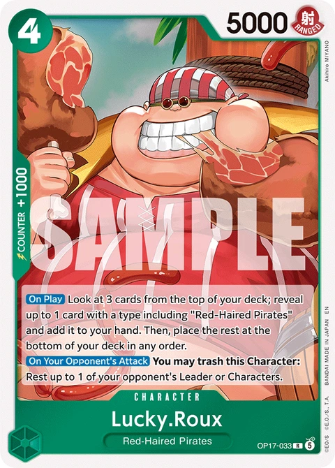 Lucky.Roux - One Piece Card Game card