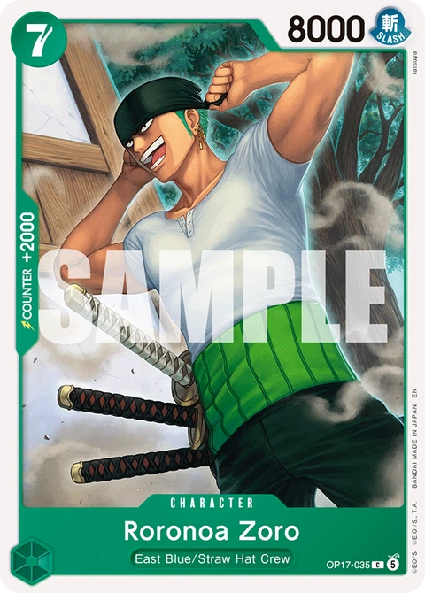 Roronoa Zoro - One Piece Card Game card