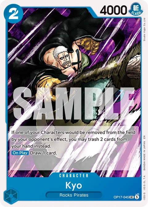 Kyo - One Piece Card Game card