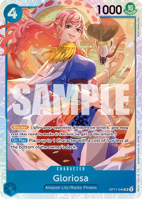 Gloriosa - One Piece Card Game card