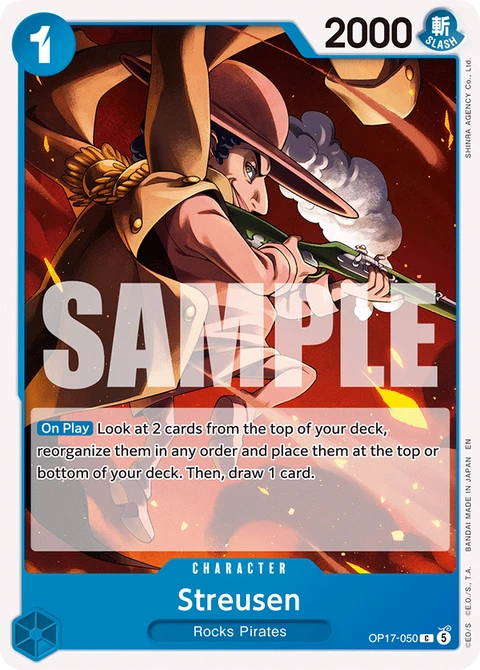 Streusen - One Piece Card Game card