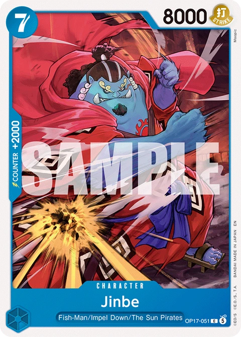 Jinbe - One Piece Card Game card