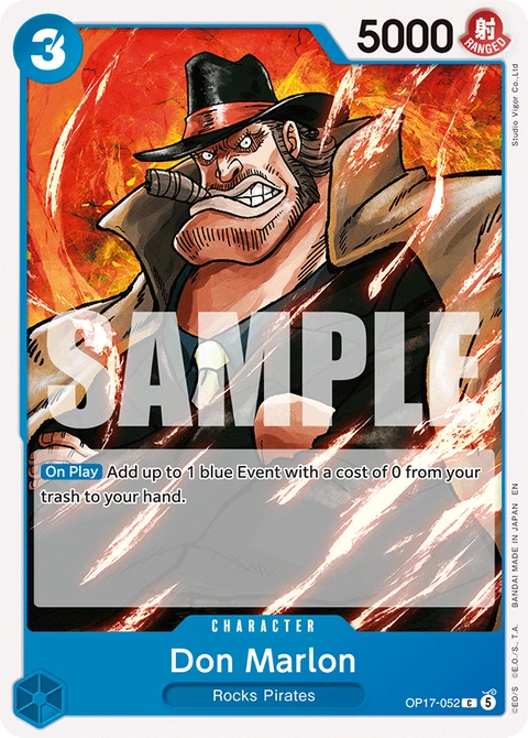 Don Marlon - One Piece Card Game card