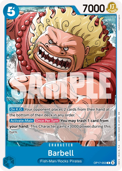 Barbell - One Piece Card Game card