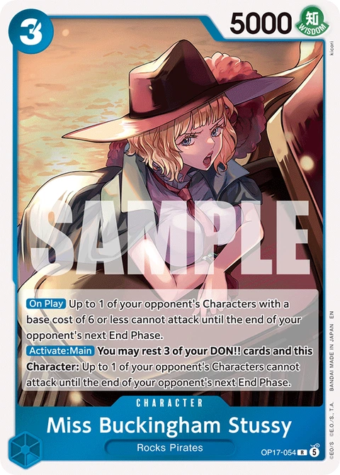Miss Buckingham Stussy - One Piece Card Game card