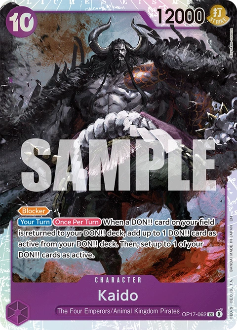 Kaido - One Piece Card Game card
