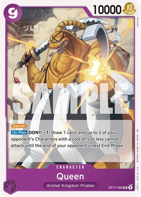 Queen - One Piece Card Game card