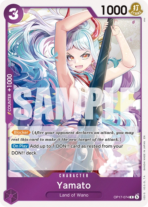Yamato - One Piece Card Game card